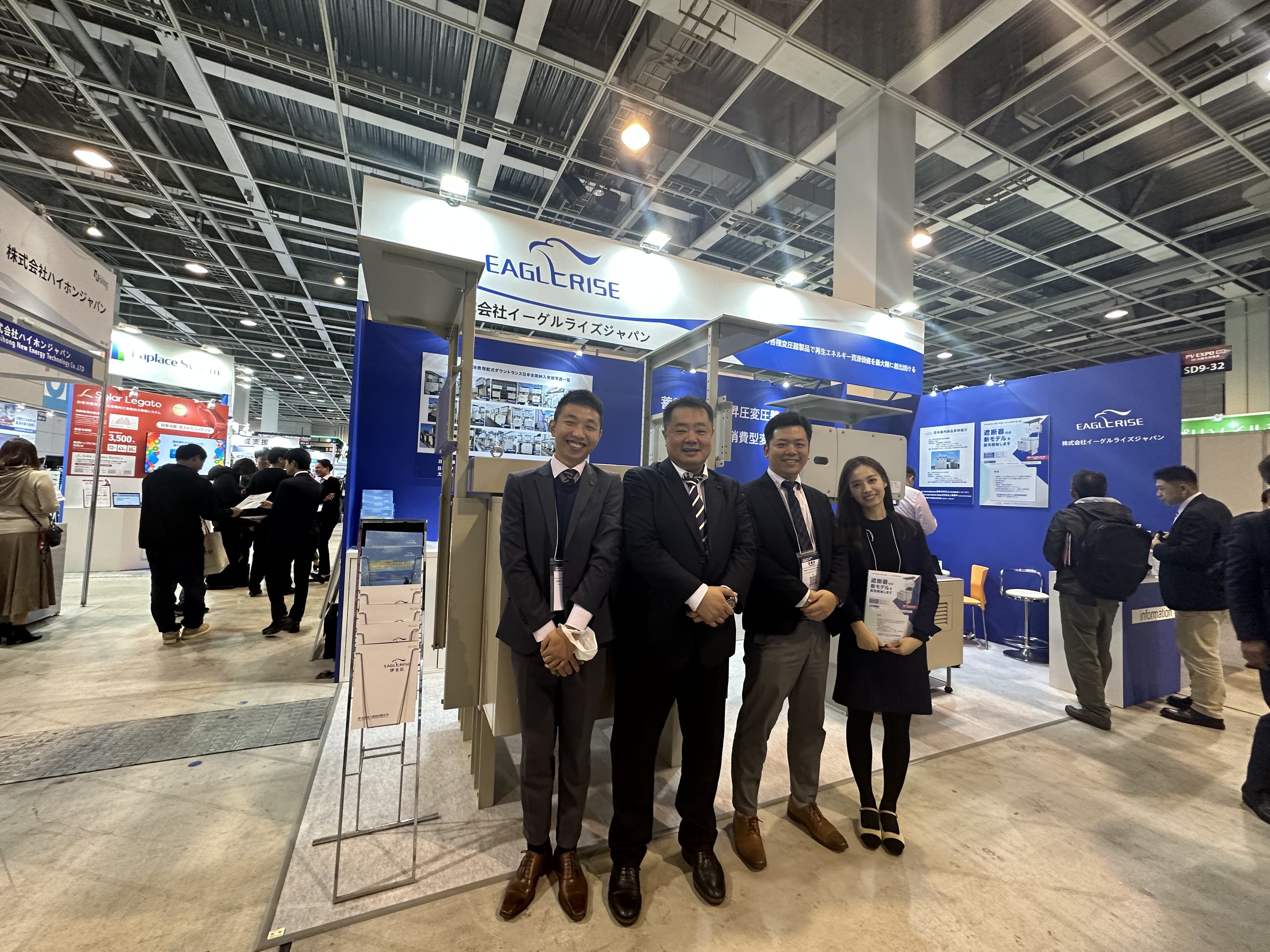 BJL平台集团亮相2023年日本国际太阳能光伏展(PV EXPO)
